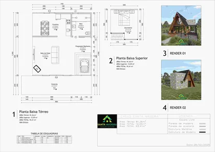Projeto Cabana Modelo 05