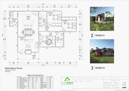 Projeto Casa Modelo 15